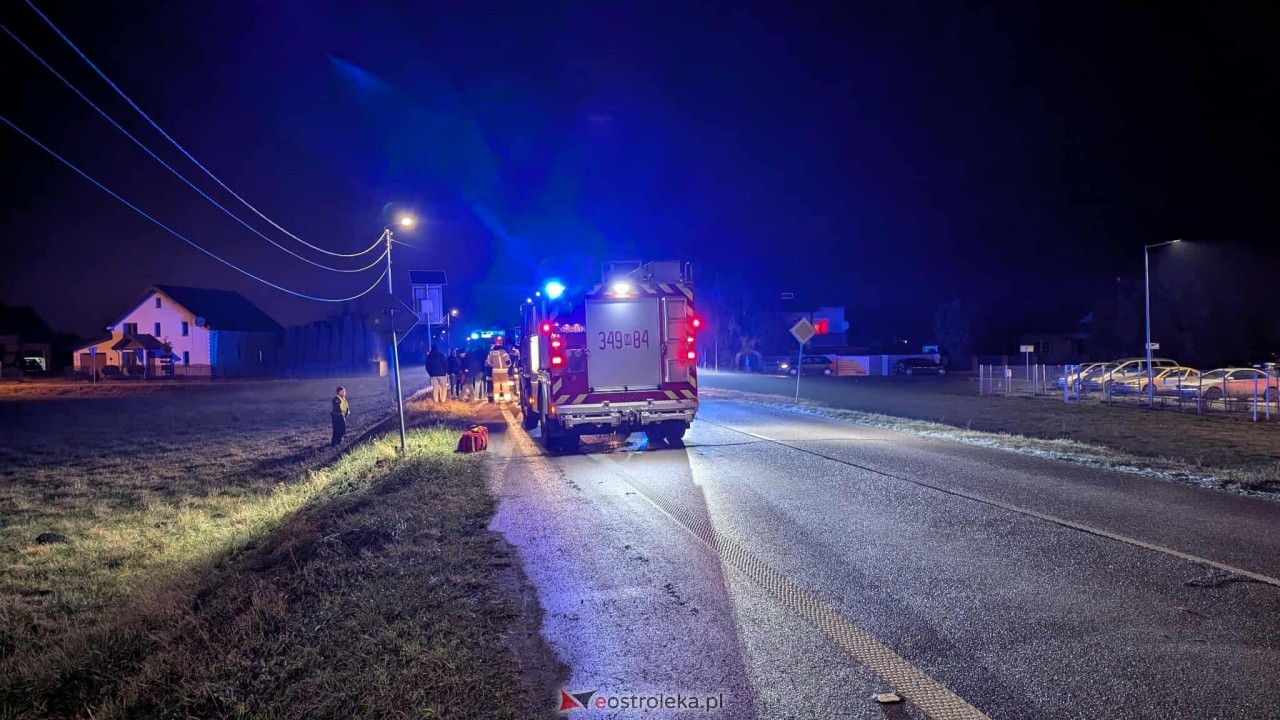 Wypadek w Borawem [13.12.2025] - zdjęcie #7 - eOstroleka.pl