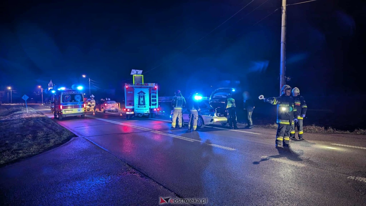 Wypadek w Borawem [13.12.2025] - zdjęcie #6 - eOstroleka.pl