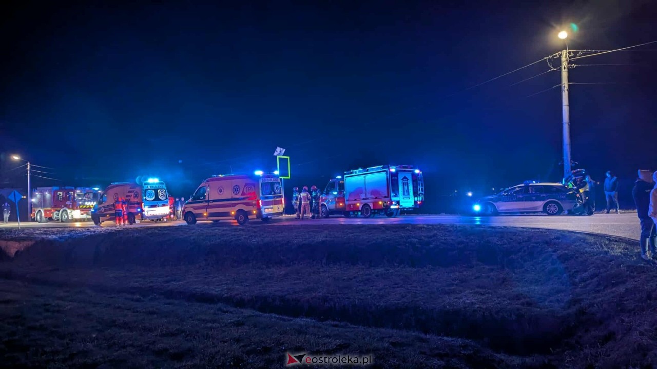 Wypadek w Borawem [13.12.2025] - zdjęcie #5 - eOstroleka.pl