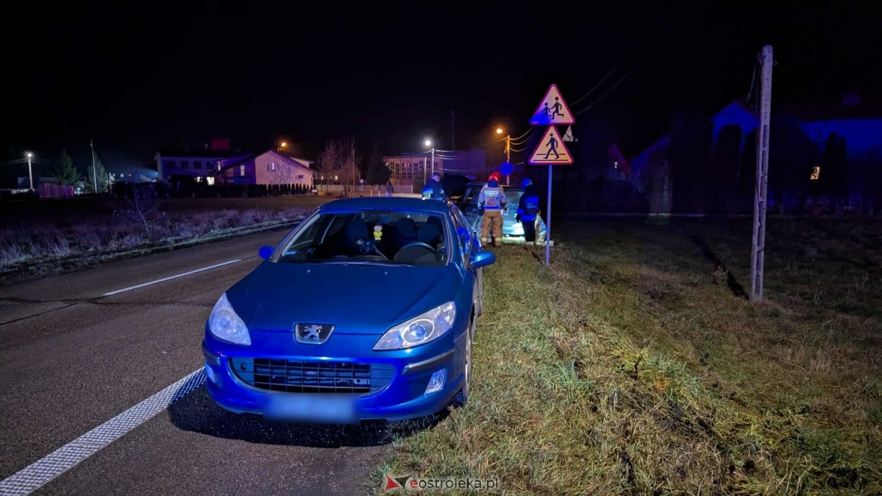 Wypadek w Borawem [13.12.2025] - zdjęcie #4 - eOstroleka.pl