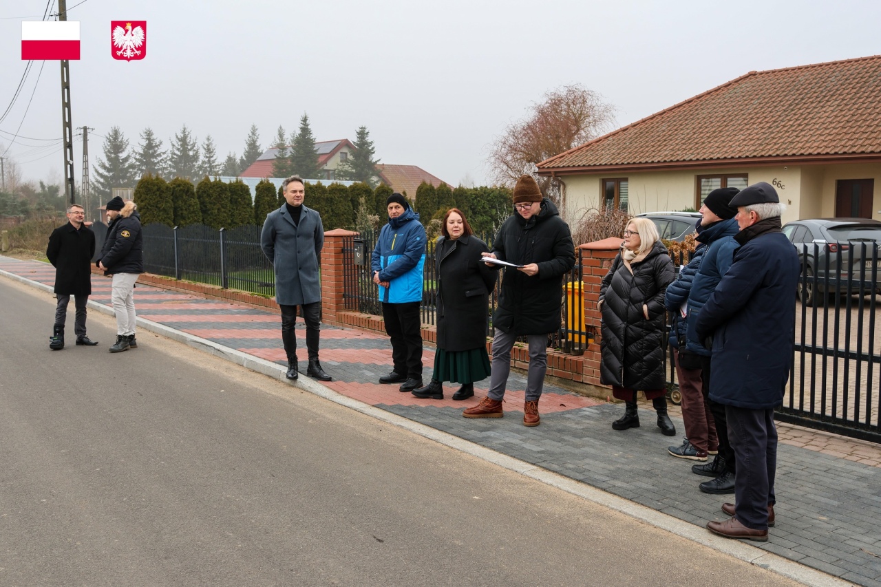 Oficjalny odbiór ulicy Wiejskiej w Ostrołęce [16.12.2025] - zdjęcie #5 - eOstroleka.pl
