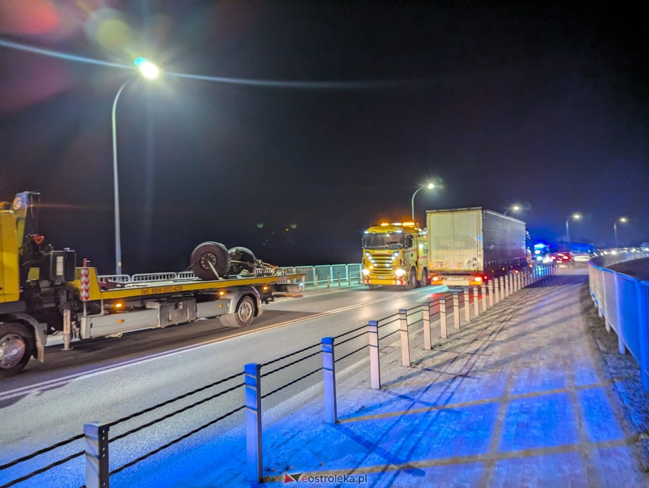 Gigantyczne korki w Ostrołęce [17.12.2025] - zdjęcie #6 - eOstroleka.pl