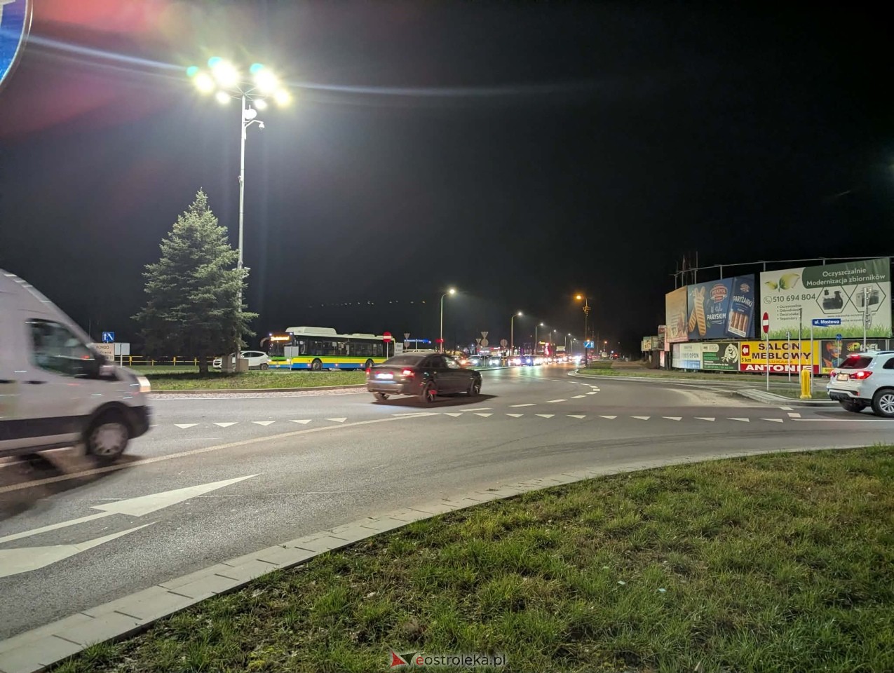 Gigantyczne korki w Ostrołęce [17.12.2025] - zdjęcie #5 - eOstroleka.pl