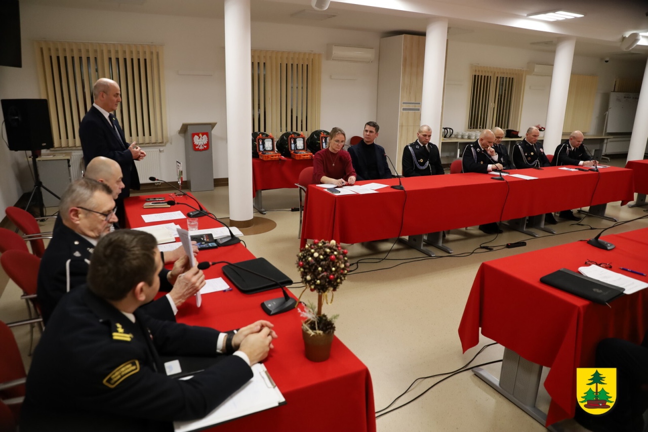 Posiedzenie Zarządu Oddziału Gminnego ZOSP RP w Lelisie [16.12.2025] - zdjęcie #9 - eOstroleka.pl