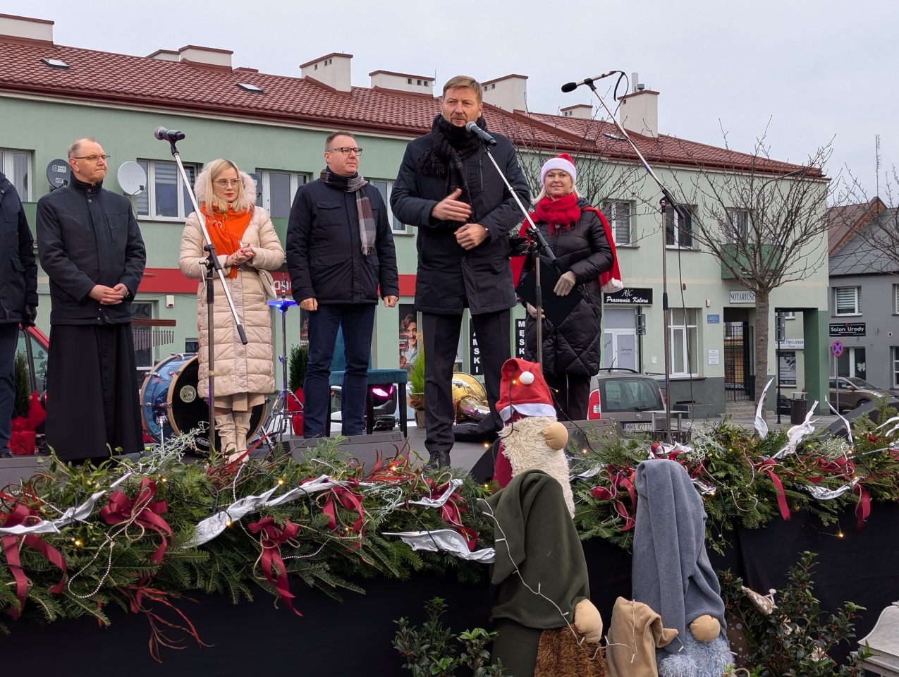 Wigilia miejska w Makowie Mazowieckim [21.12.2025] - zdjęcie #5 - eOstroleka.pl