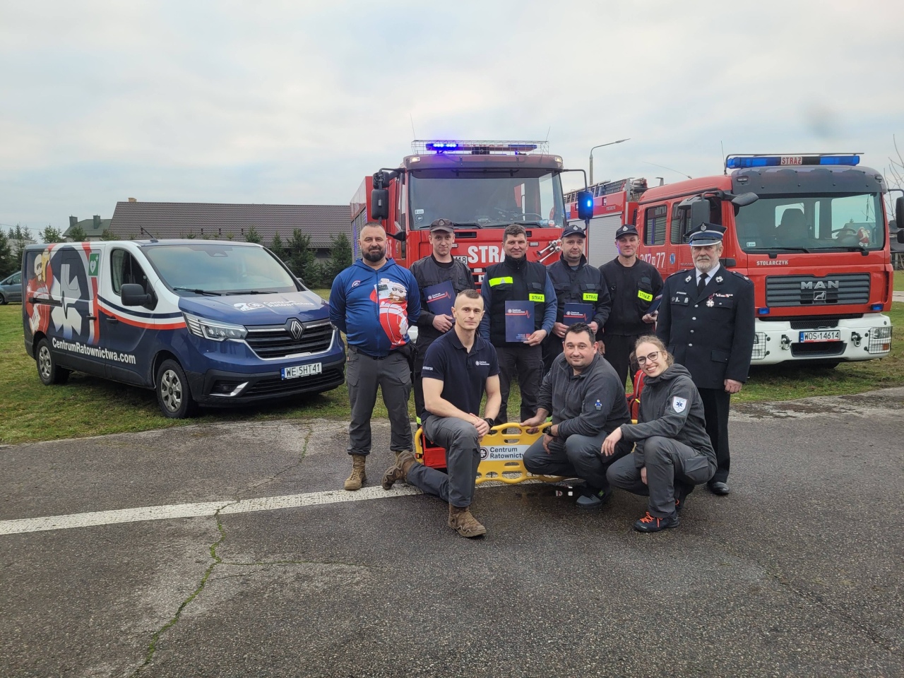 Szkolenie z kwalifikowanej pierwszej pomocy dla strażaków z terenu gminy Olszewo-Borki fot. OSP Olszewo-Borki  - zdjęcie #11 - eOstroleka.pl