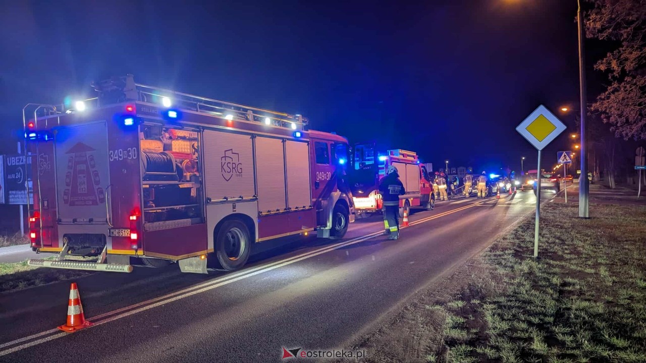 Wypadek na Goworowskiej [23.12.2025] - zdjęcie #13 - eOstroleka.pl