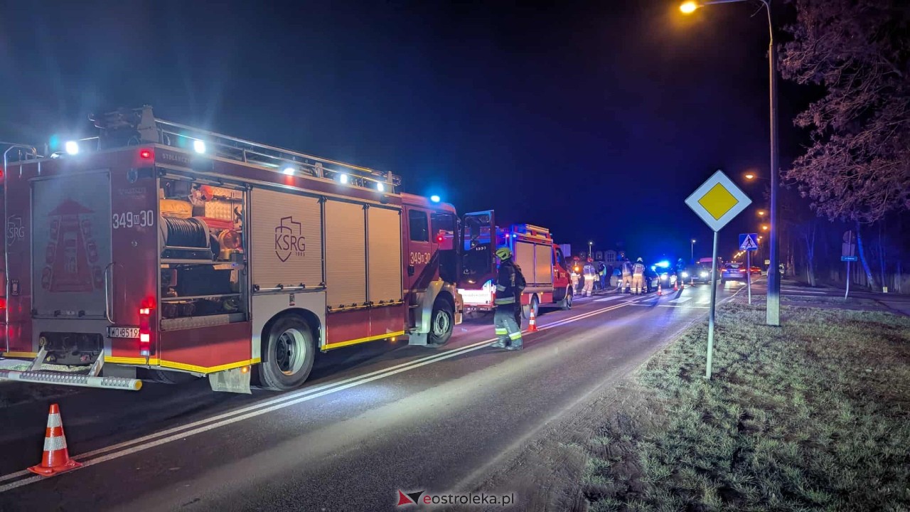 Wypadek na Goworowskiej [23.12.2025] - zdjęcie #12 - eOstroleka.pl