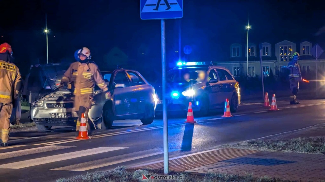 Wypadek na Goworowskiej [23.12.2025] - zdjęcie #11 - eOstroleka.pl