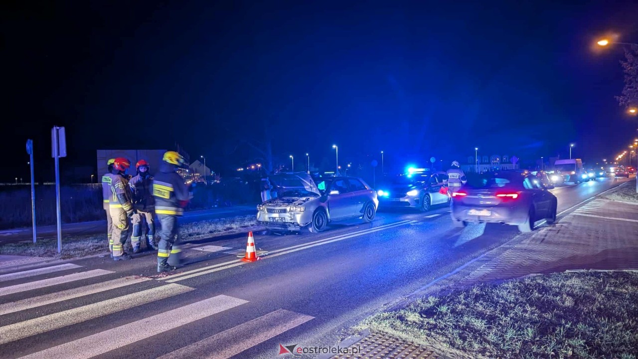 Wypadek na Goworowskiej [23.12.2025] - zdjęcie #10 - eOstroleka.pl