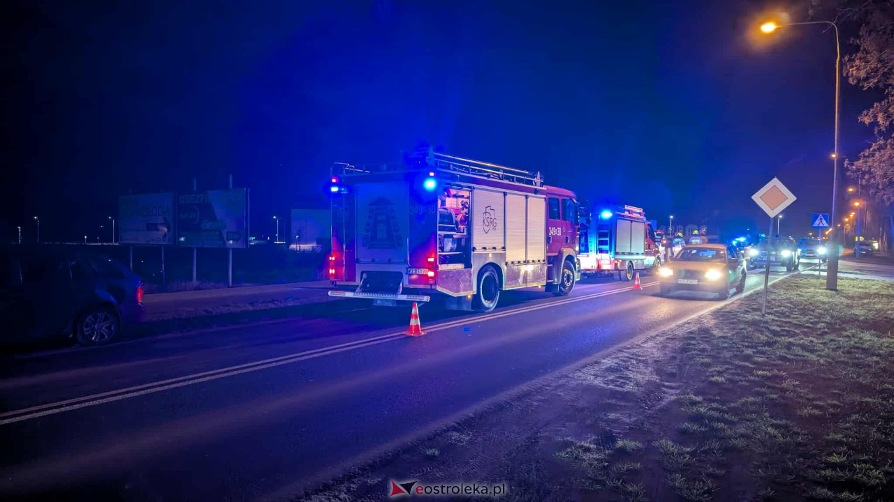 Wypadek na Goworowskiej [23.12.2025] - zdjęcie #7 - eOstroleka.pl