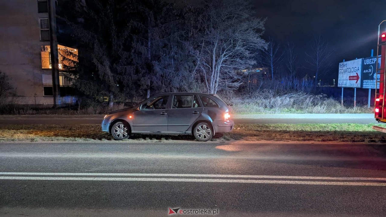 Wypadek na Goworowskiej [23.12.2025] - zdjęcie #6 - eOstroleka.pl