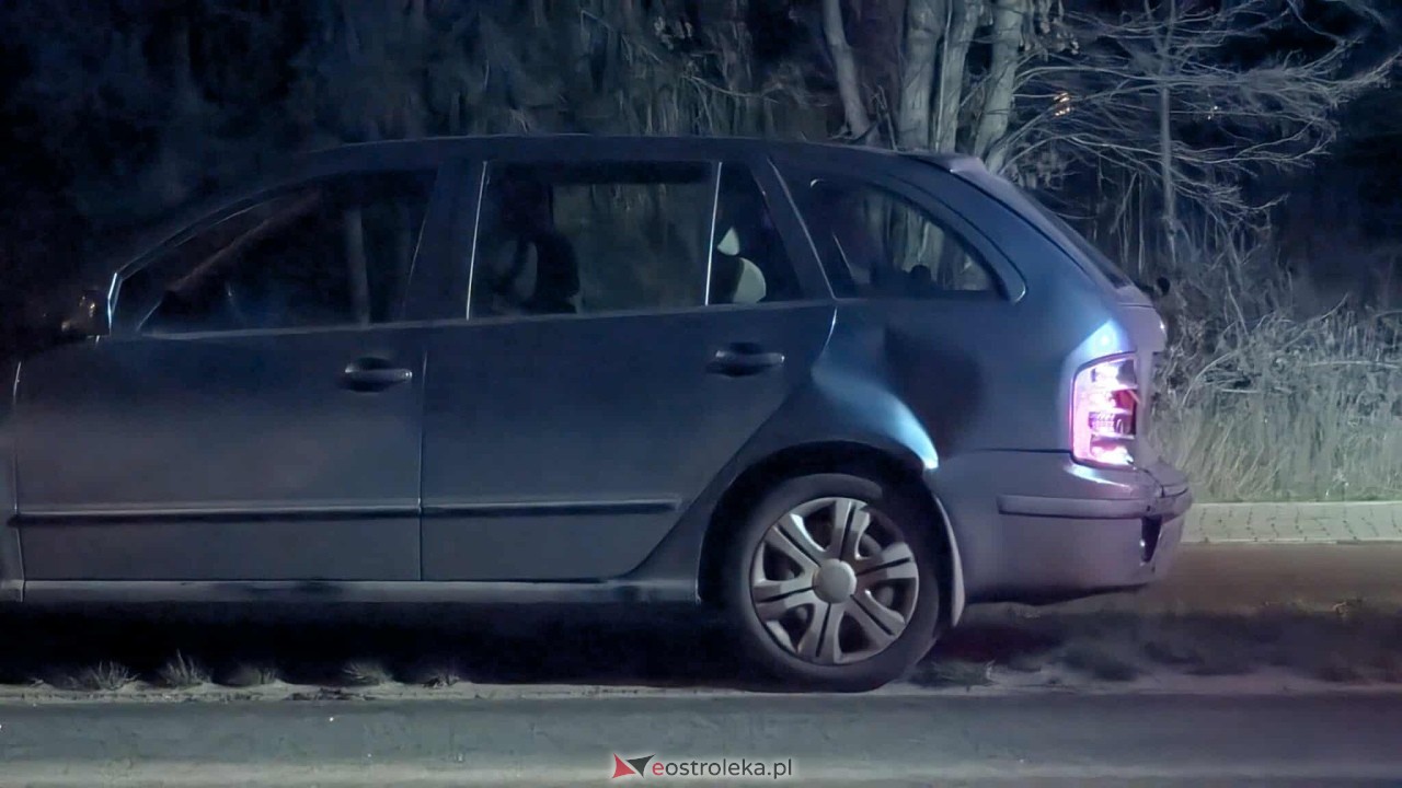 Wypadek na Goworowskiej [23.12.2025] - zdjęcie #4 - eOstroleka.pl