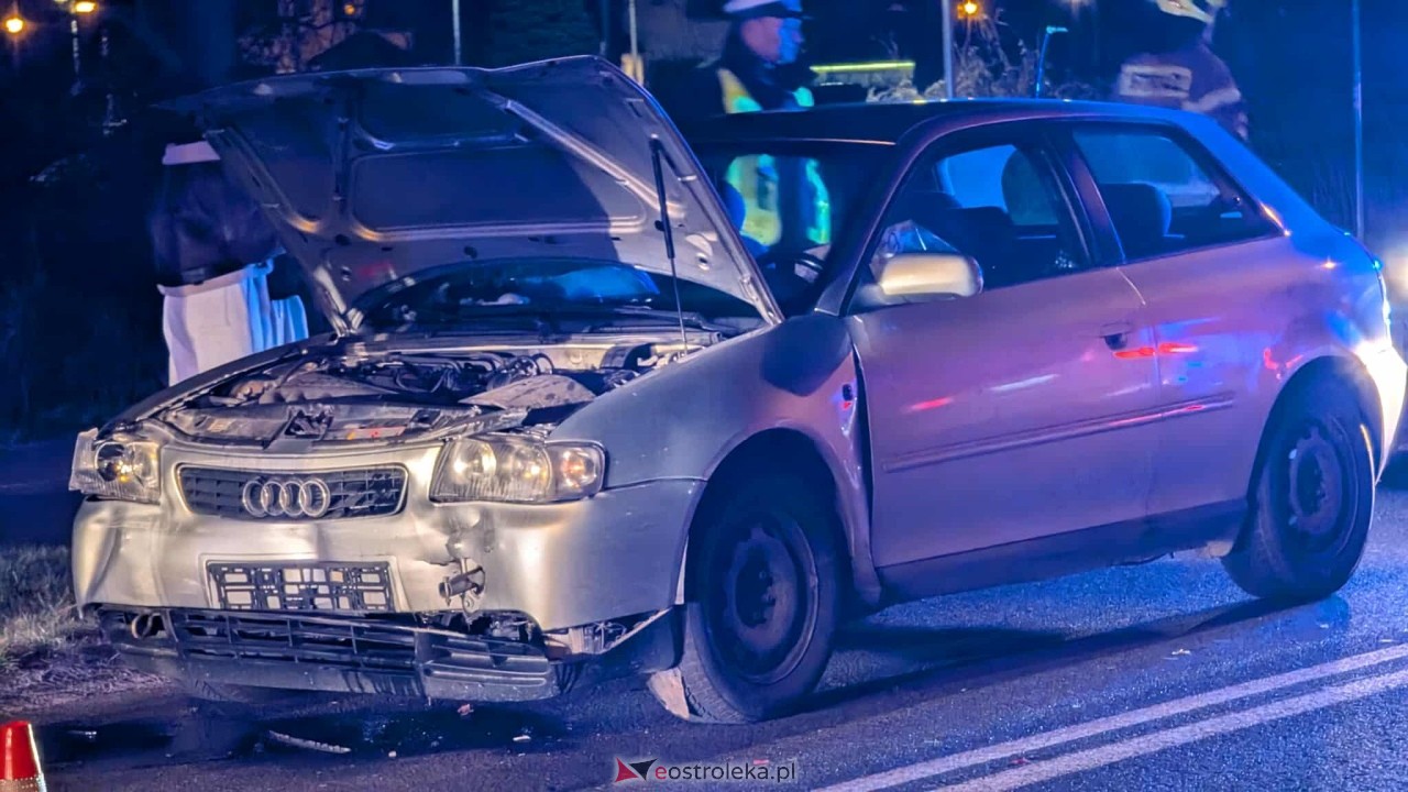 Wypadek na Goworowskiej [23.12.2025] - zdjęcie #3 - eOstroleka.pl