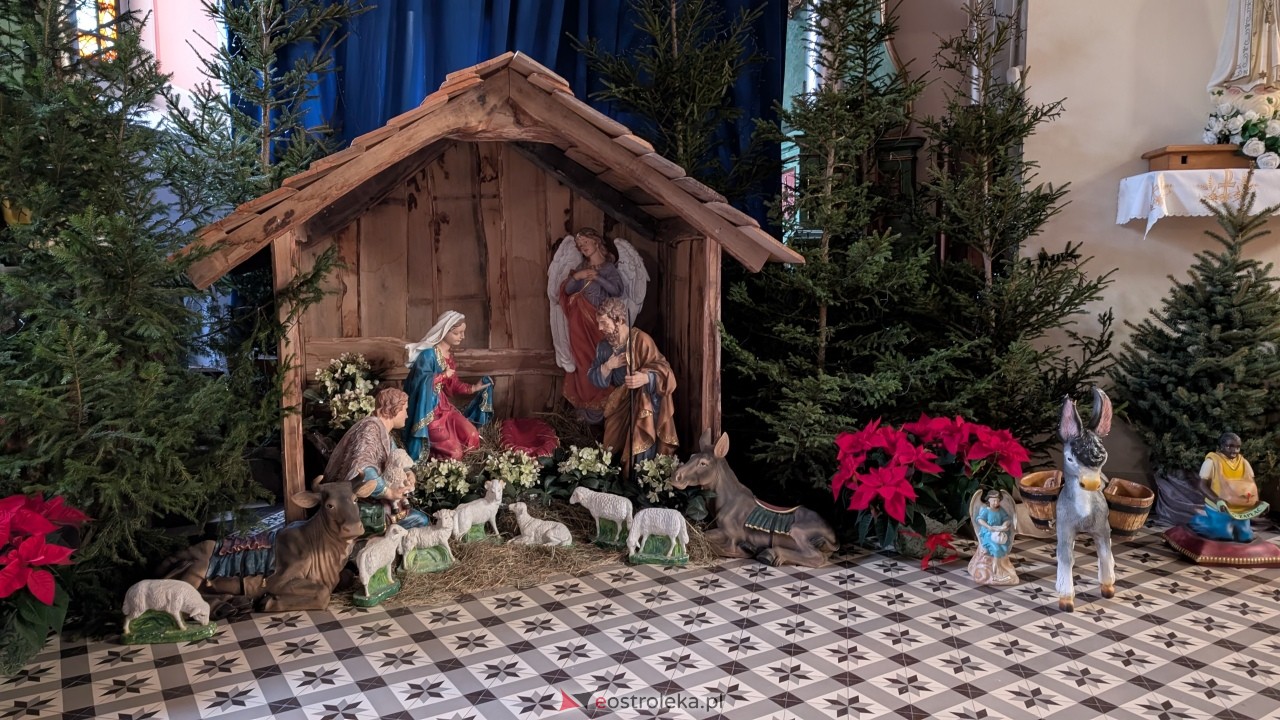 Szopki bożonarodzeniowe w ostrołęckich parafiach [25.12.2025] - zdjęcie #26 - eOstroleka.pl