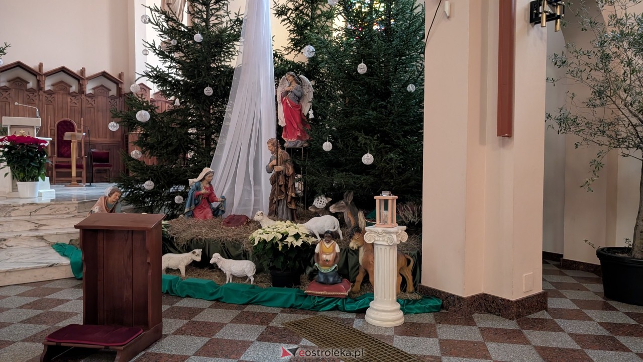 Szopki bożonarodzeniowe w ostrołęckich parafiach [25.12.2025] - zdjęcie #17 - eOstroleka.pl