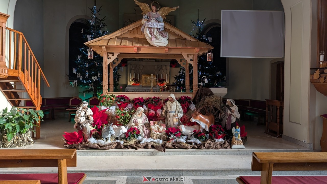Szopki bożonarodzeniowe w ostrołęckich parafiach [25.12.2025] - zdjęcie #5 - eOstroleka.pl