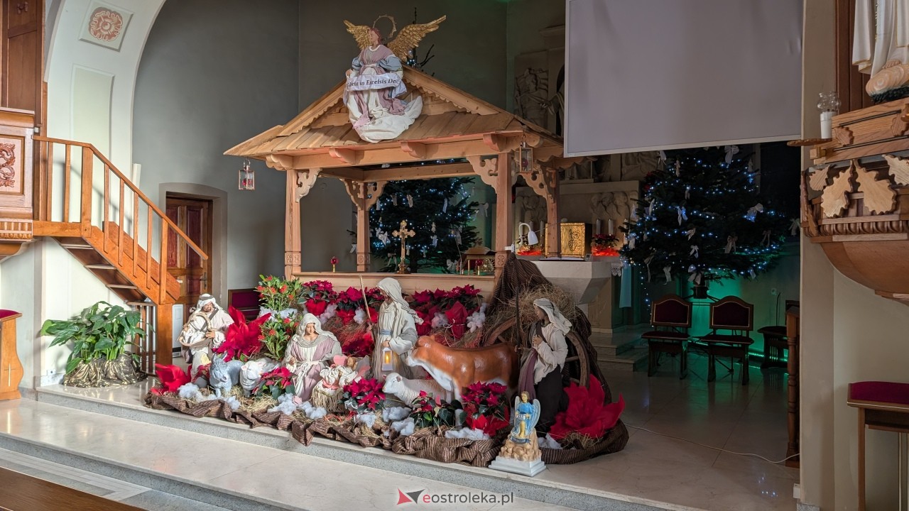 Szopki bożonarodzeniowe w ostrołęckich parafiach [25.12.2025] - zdjęcie #3 - eOstroleka.pl