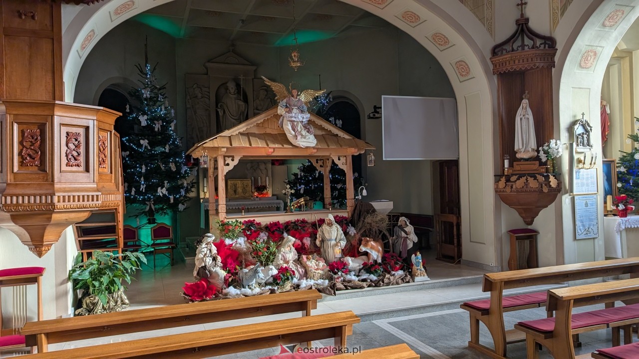 Szopki bożonarodzeniowe w ostrołęckich parafiach [25.12.2025] - zdjęcie #2 - eOstroleka.pl