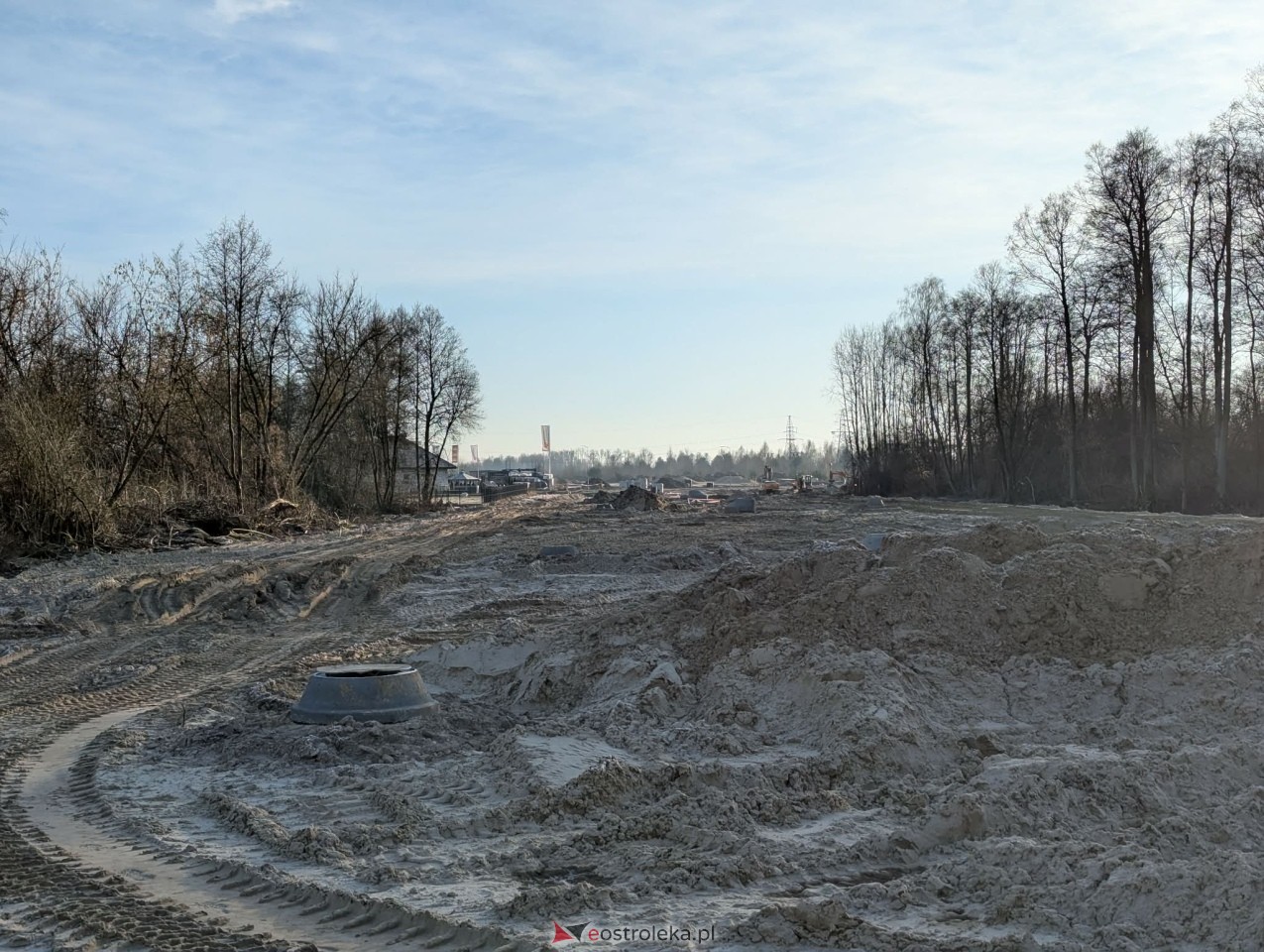 Obwodnica Ostrołęki w budowie [27.12.2025] - zdjęcie #1 - eOstroleka.pl