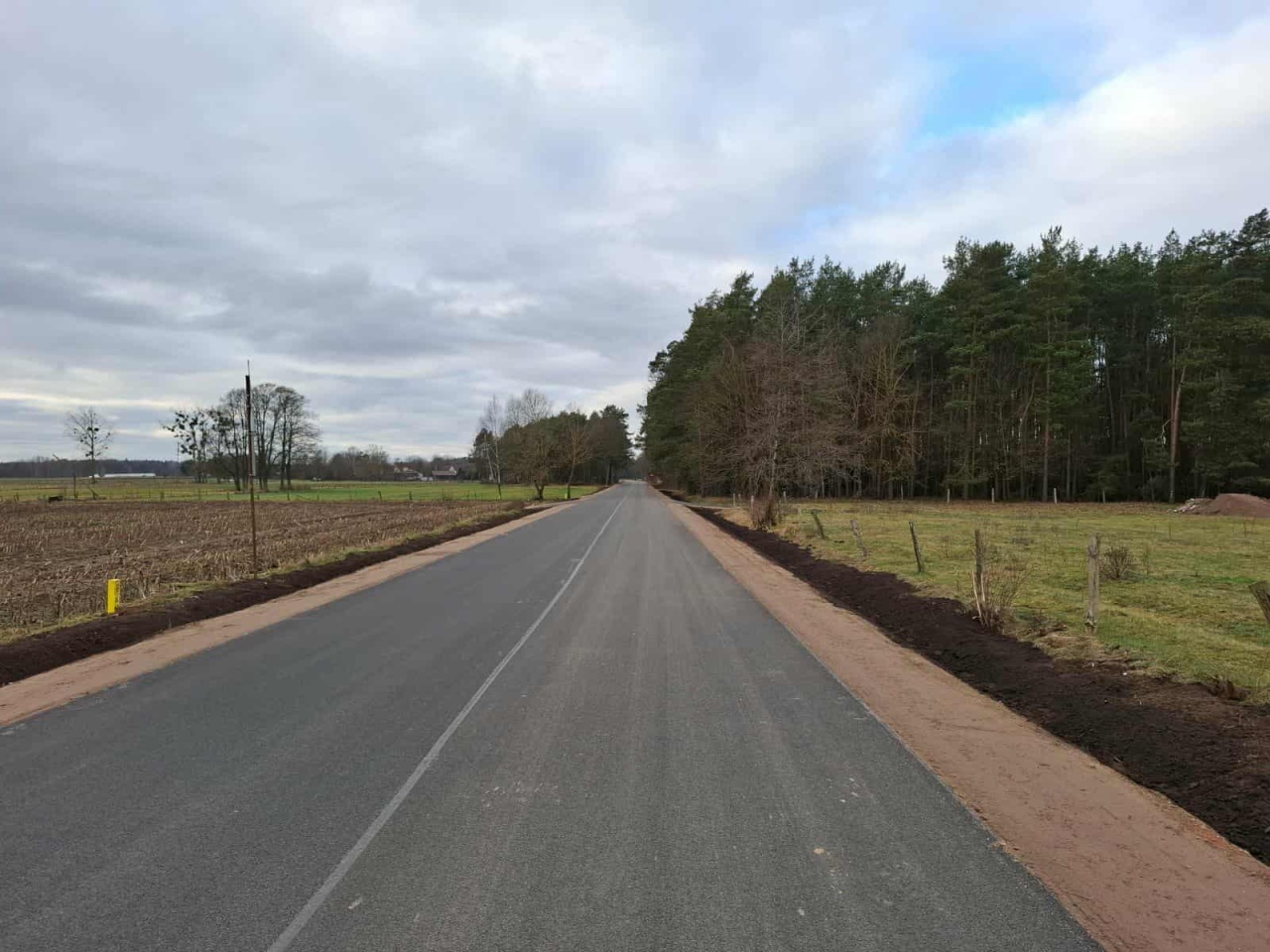 Rozbudowa  drogi powiatowej nr 2579W Cierpięta-Ramiona-Bakuła [23.12.2025] - zdjęcie #2 - eOstroleka.pl