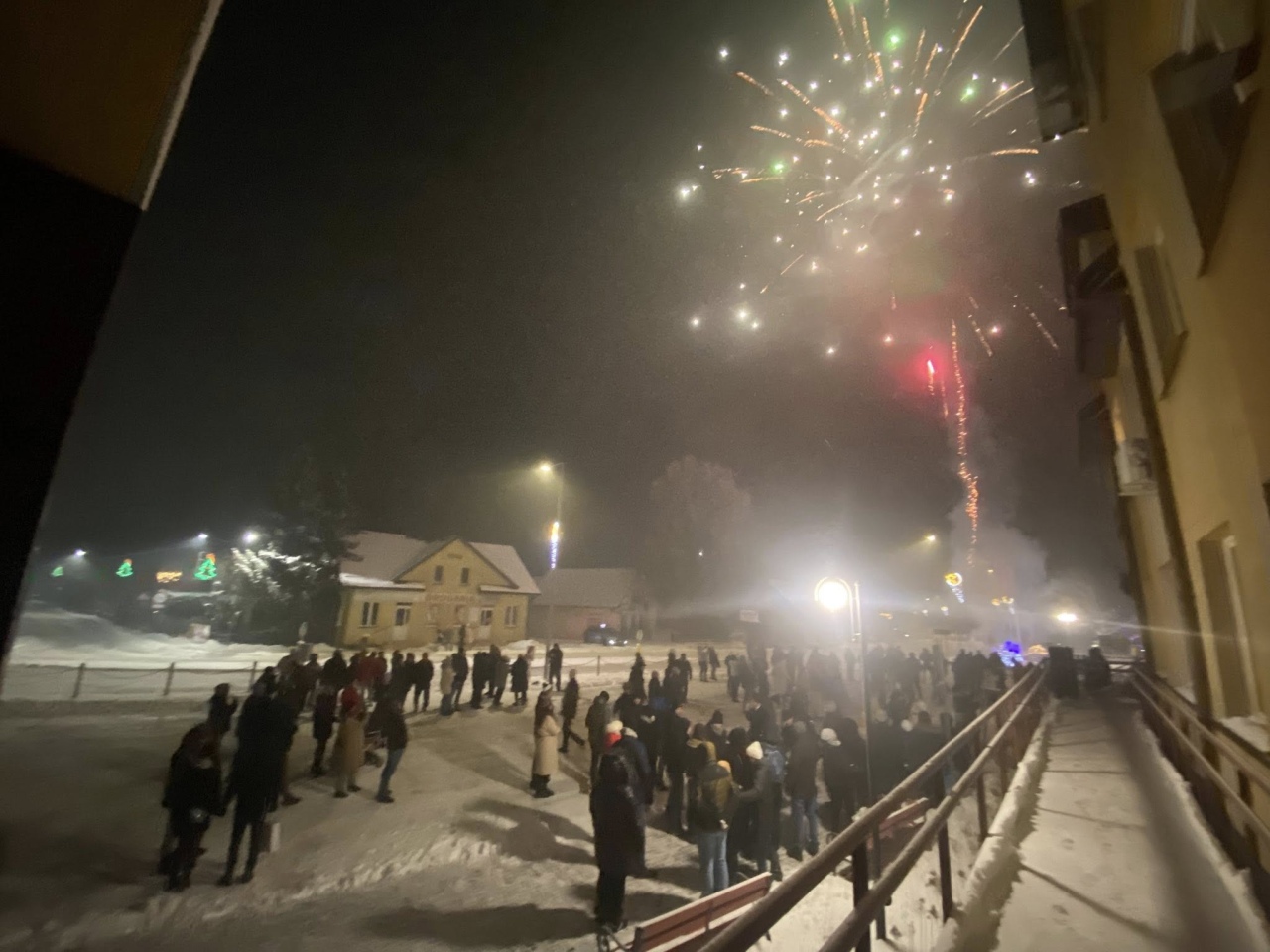 Powitanie Nowego Roku w Gminie Baranowo [1.01.2026] - zdjęcie #2 - eOstroleka.pl