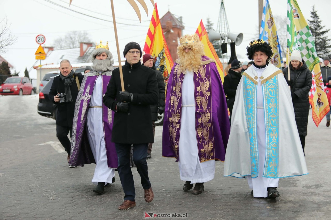 Orszak Trzech Króli w Myszyńcu [6.01.2026] - zdjęcie #45 - eOstroleka.pl