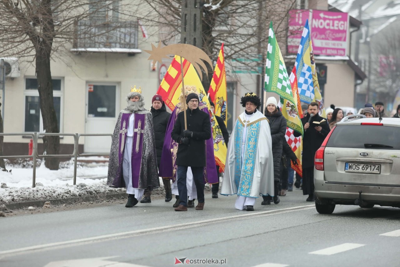 Orszak Trzech Króli w Myszyńcu [6.01.2026] - zdjęcie #22 - eOstroleka.pl