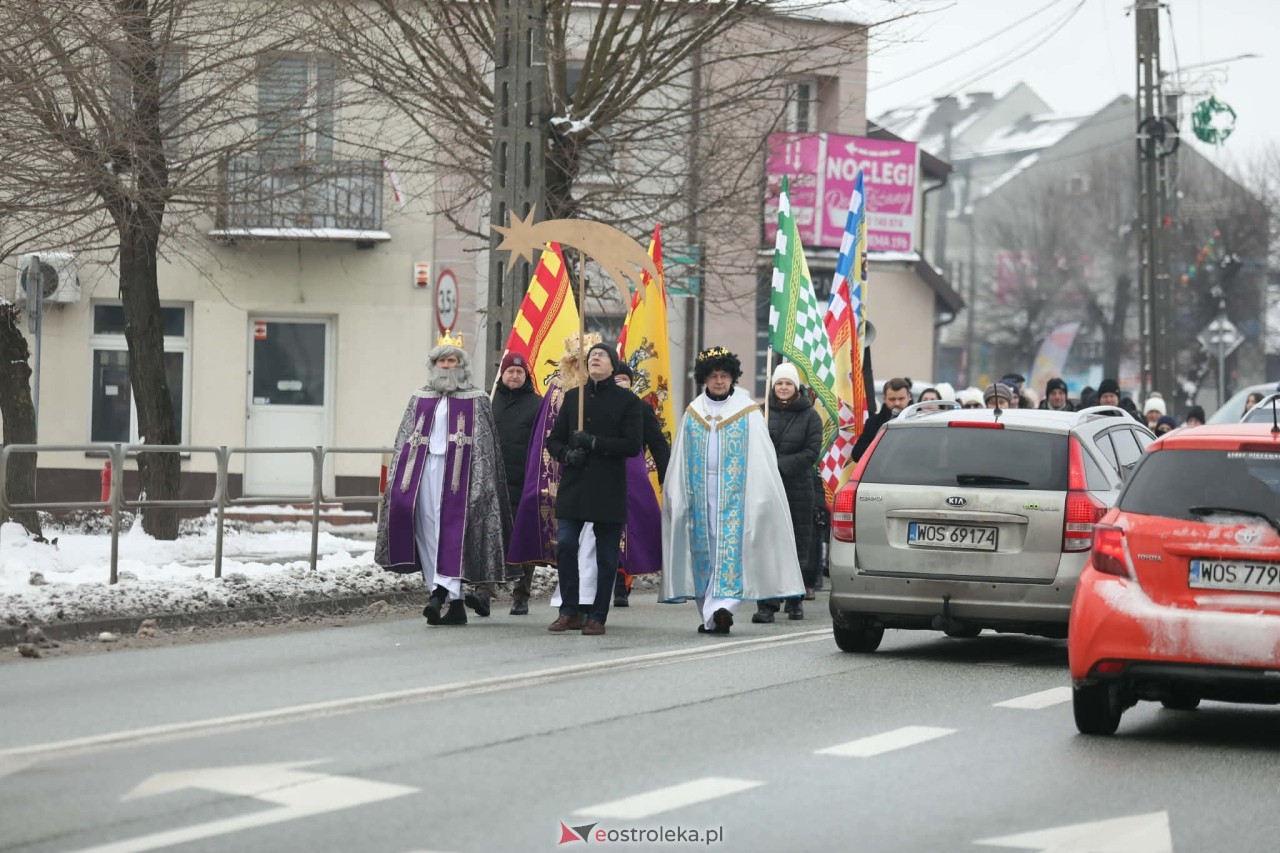 Orszak Trzech Króli w Myszyńcu [6.01.2026] - zdjęcie #15 - eOstroleka.pl