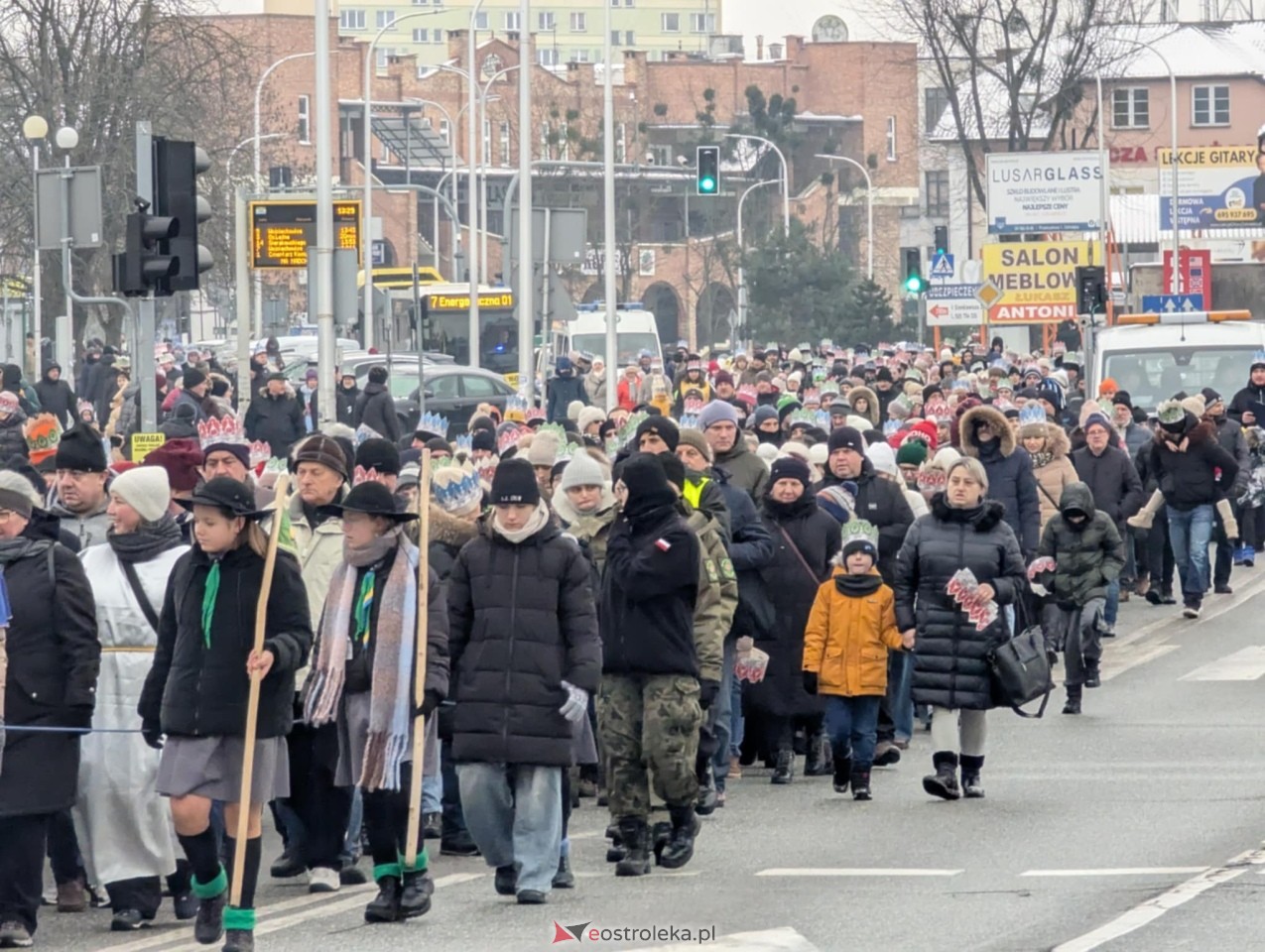 Orszak Trzech Króli 2026 w Ostrołęce [6.01.2026] - zdjęcie #415 - eOstroleka.pl