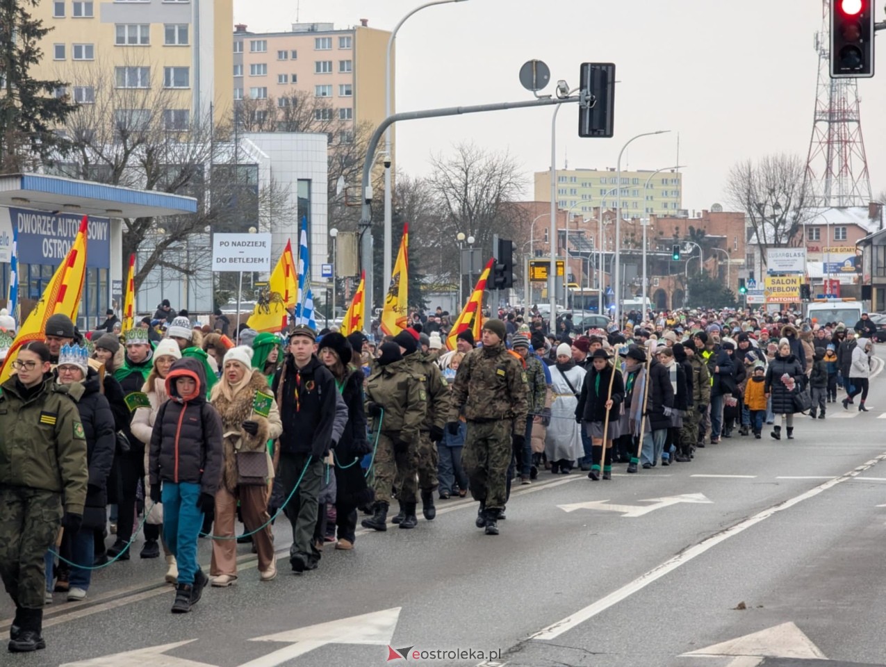 Orszak Trzech Króli 2026 w Ostrołęce [6.01.2026] - zdjęcie #413 - eOstroleka.pl