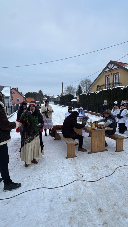 Orszak Trzech Króli w Baranowie [6.01.2026] - zdjęcie #22 - eOstroleka.pl