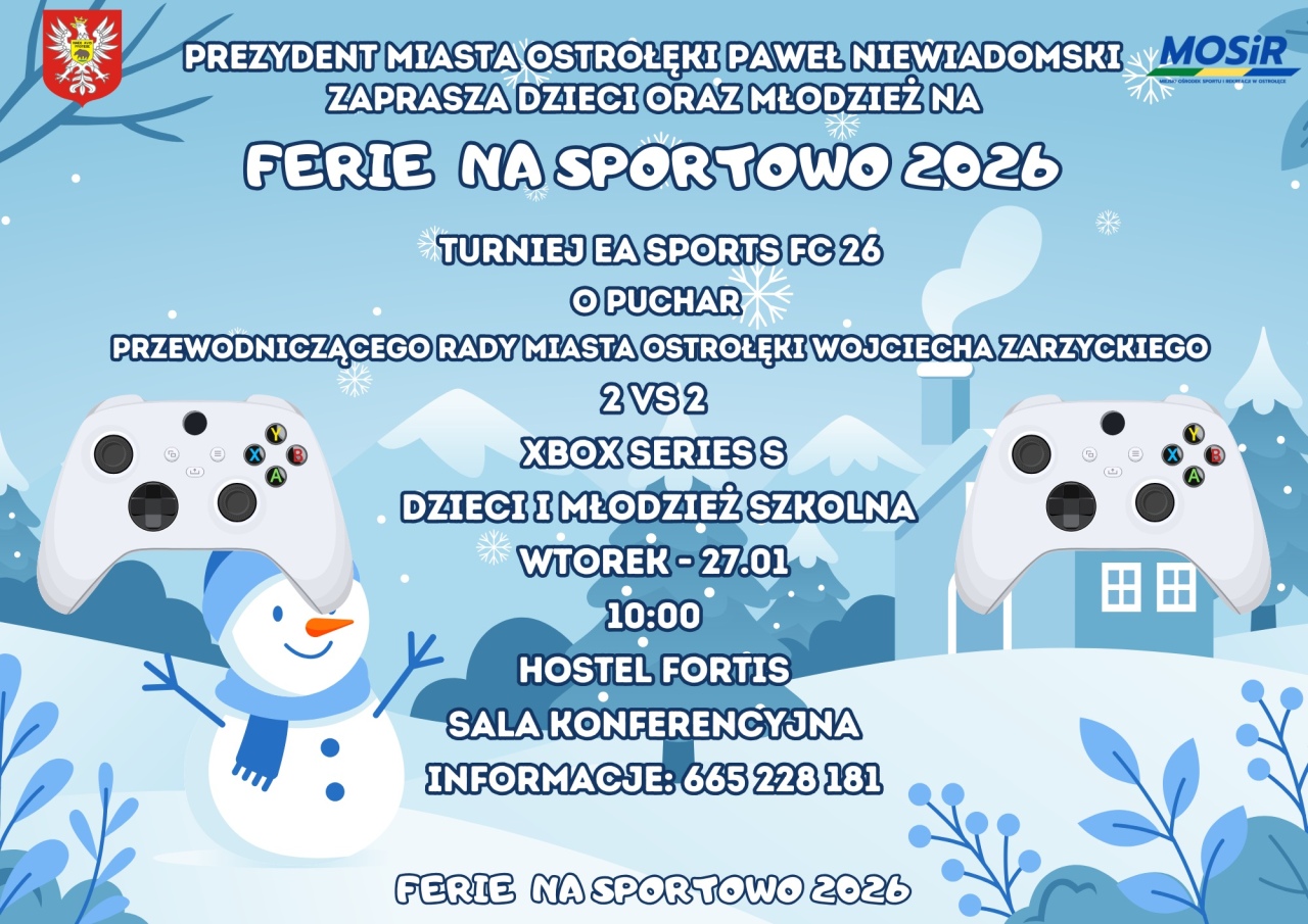 Ferie na sportowo z MOSiR Ostrołęka 2026  - zdjęcie #12 - eOstroleka.pl