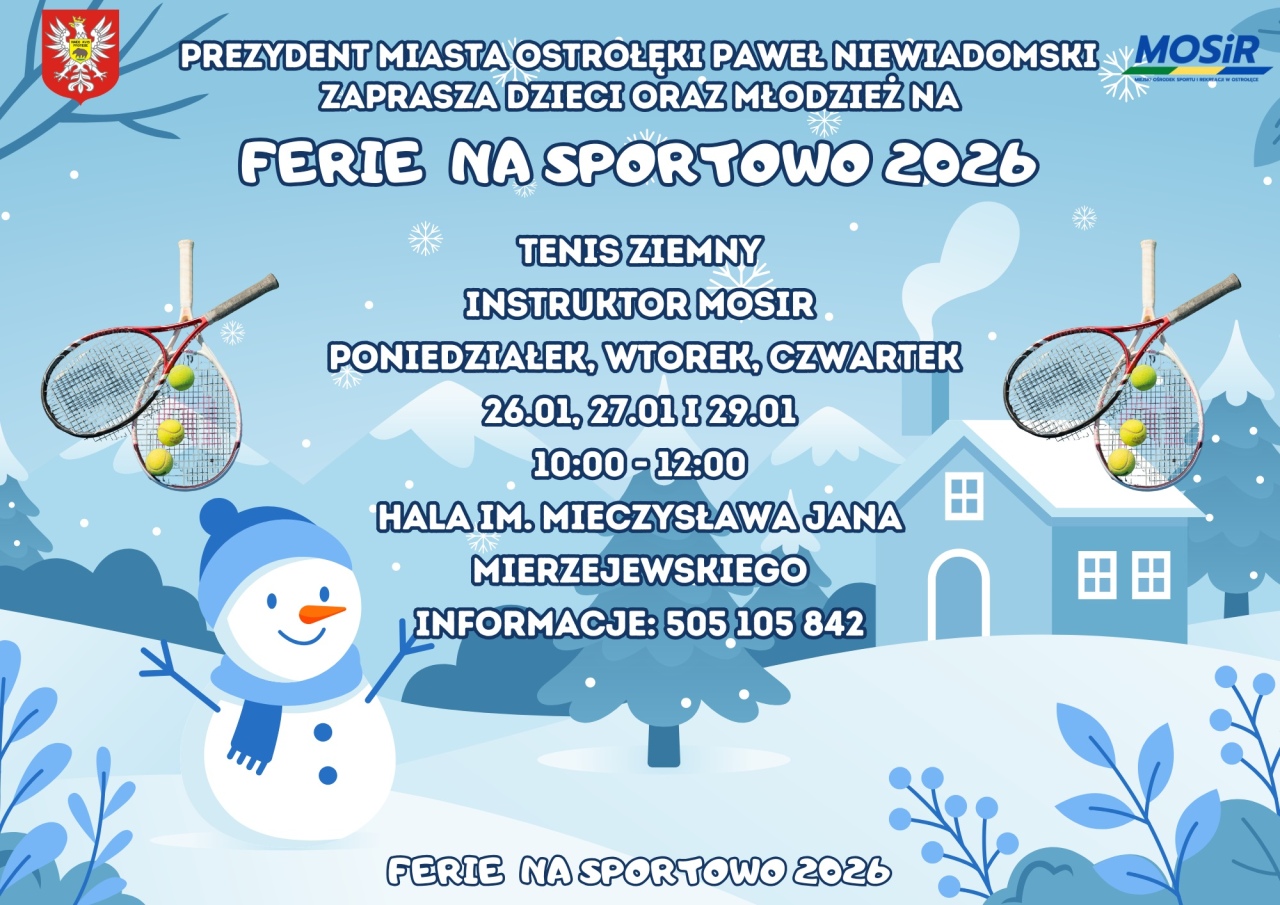 Ferie na sportowo z MOSiR Ostrołęka 2026  - zdjęcie #11 - eOstroleka.pl