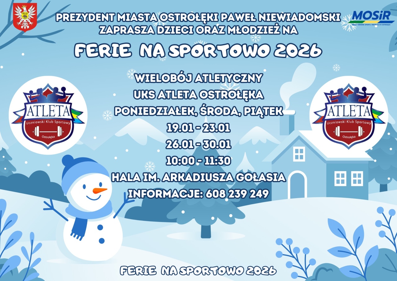 Ferie na sportowo z MOSiR Ostrołęka 2026  - zdjęcie #8 - eOstroleka.pl