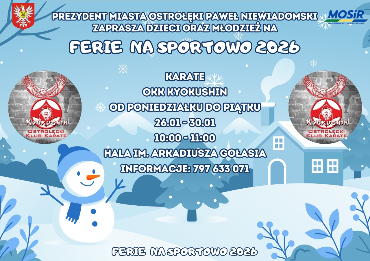 Ferie na sportowo z MOSiR Ostrołęka 2026  - zdjęcie #7 - eOstroleka.pl