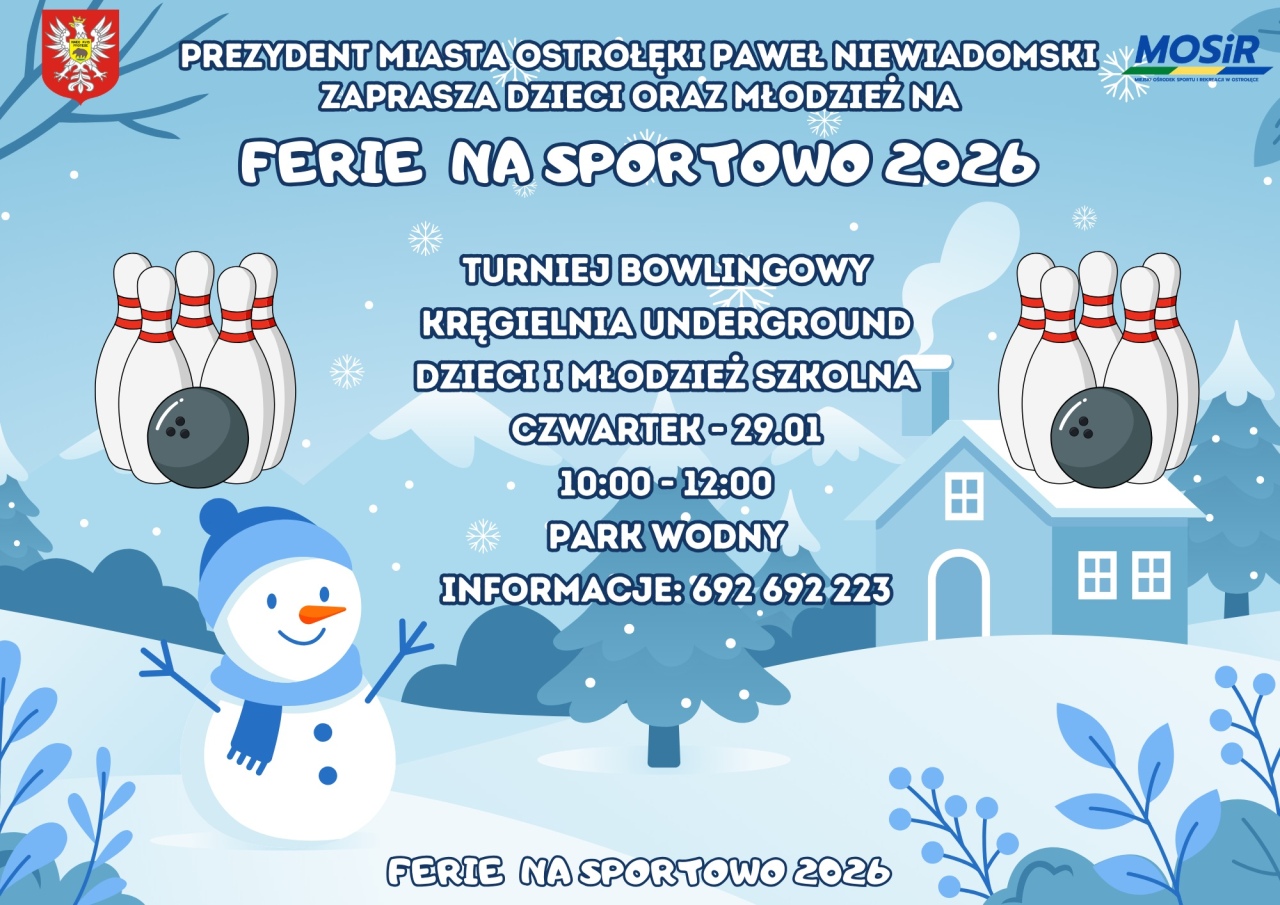 Ferie na sportowo z MOSiR Ostrołęka 2026  - zdjęcie #4 - eOstroleka.pl
