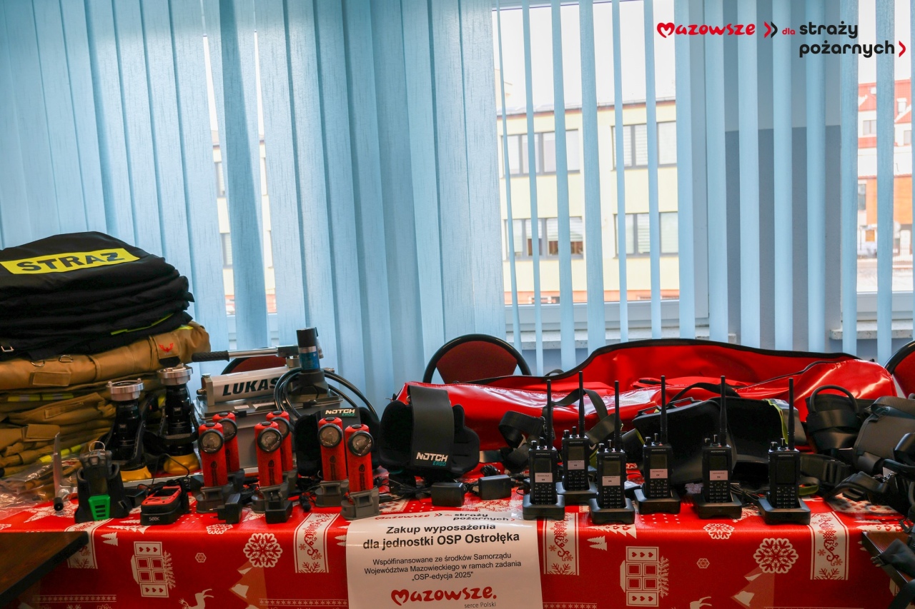 Nowy sprzęt dla OSP Ostrołęka  [12.01.2026] - zdjęcie #2 - eOstroleka.pl