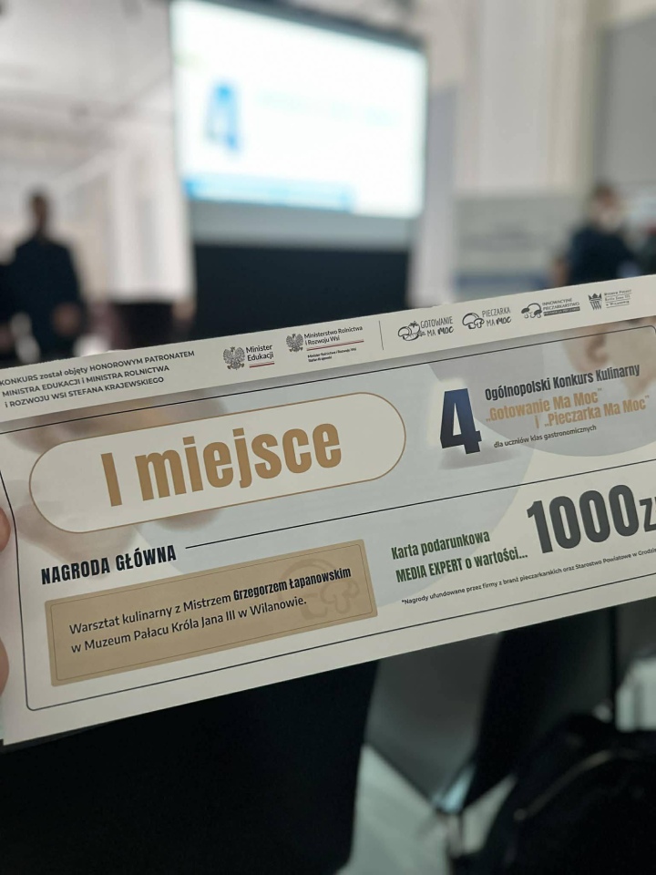 Zwycięstwo uczniów ZSZ nr 4 w ogólnopolskim konkursie kulinarnym fot. ZSZ nr 4 [14.01.2026] - zdjęcie #10 - eOstroleka.pl