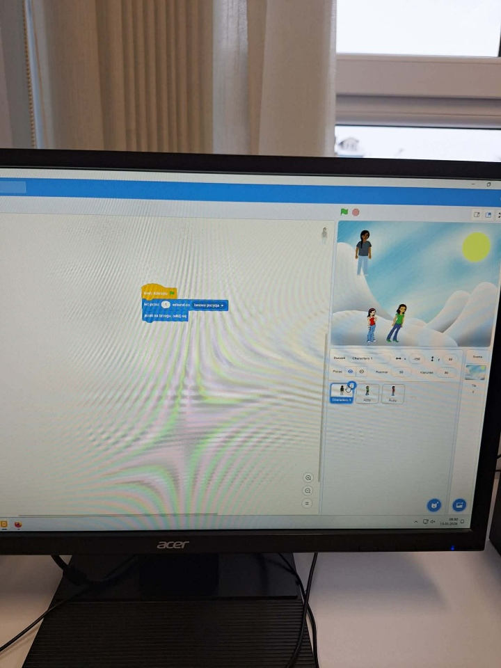 Bezpieczne ferie – programujemy w Scratchu w SP 10 w Ostrołęce - zdjęcie #35 - eOstroleka.pl