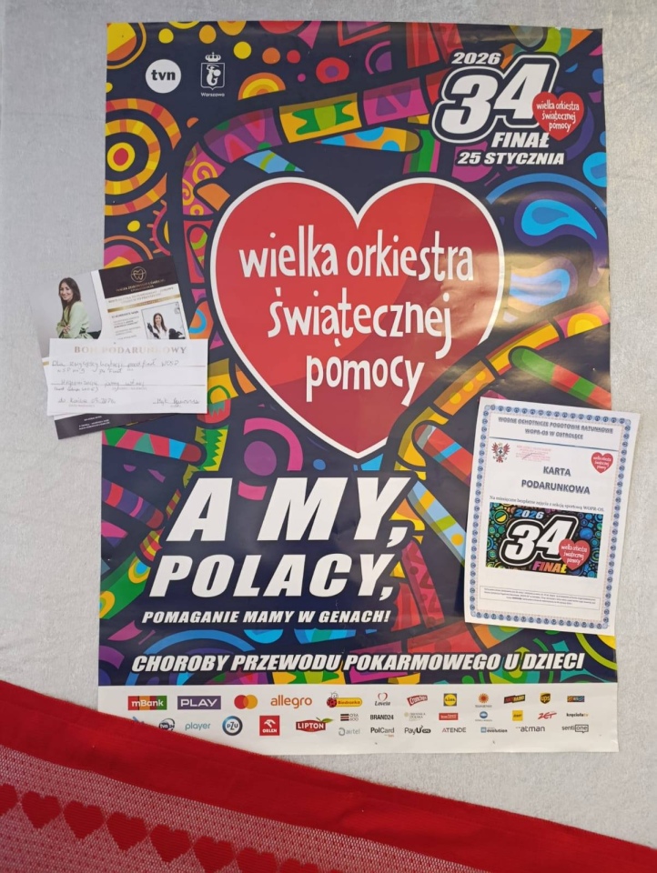 Przedfinał WOŚP w SP nr 5. Rekordowa licytacja świeczników! Fot. SP nr 5[16.01.2026] - zdjęcie #16 - eOstroleka.pl