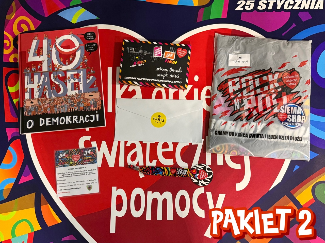 34. finał WOŚP w Ostrołęce - pakiety na licytację [22.01.2026] - zdjęcie #6 - eOstroleka.pl