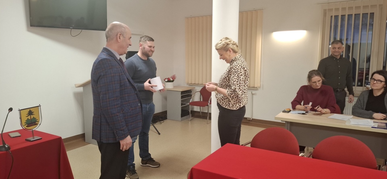 Krwiodawcy z OSP Lelis uhonorowani w Urzędzie Gminy fot. Gmina Lelis [23.01.2026] - zdjęcie #16 - eOstroleka.pl