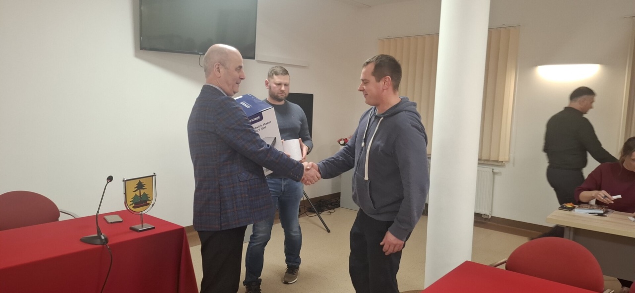 Krwiodawcy z OSP Lelis uhonorowani w Urzędzie Gminy fot. Gmina Lelis [23.01.2026] - zdjęcie #11 - eOstroleka.pl