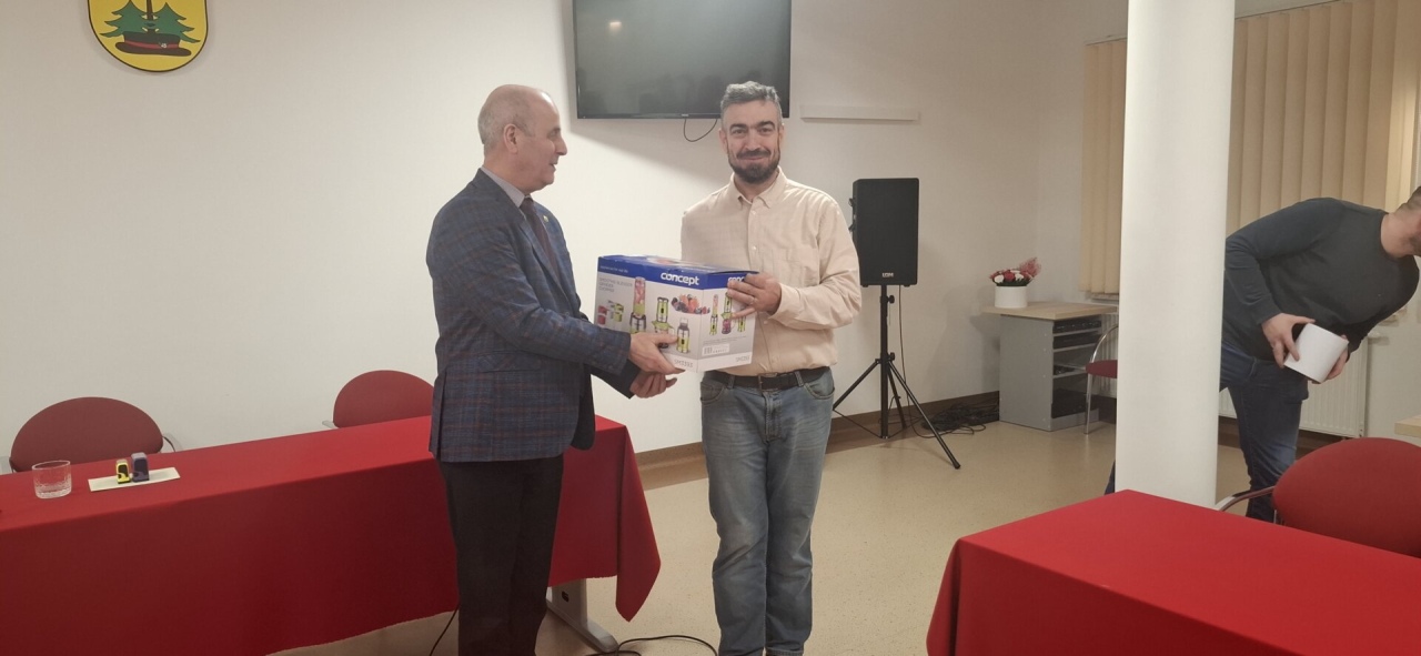 Krwiodawcy z OSP Lelis uhonorowani w Urzędzie Gminy fot. Gmina Lelis [23.01.2026] - zdjęcie #9 - eOstroleka.pl