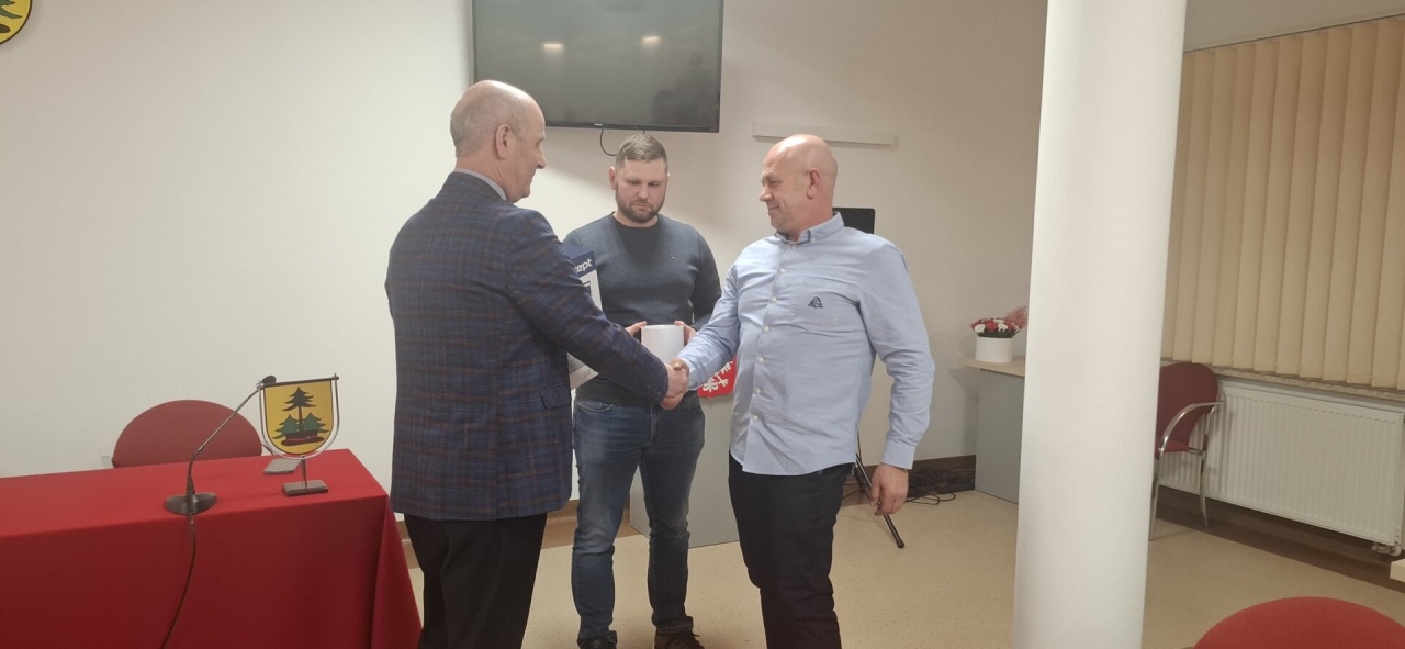 Krwiodawcy z OSP Lelis uhonorowani w Urzędzie Gminy fot. Gmina Lelis [23.01.2026] - zdjęcie #7 - eOstroleka.pl