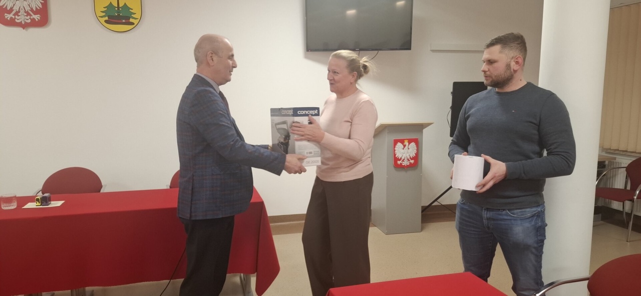 Krwiodawcy z OSP Lelis uhonorowani w Urzędzie Gminy fot. Gmina Lelis [23.01.2026] - zdjęcie #6 - eOstroleka.pl