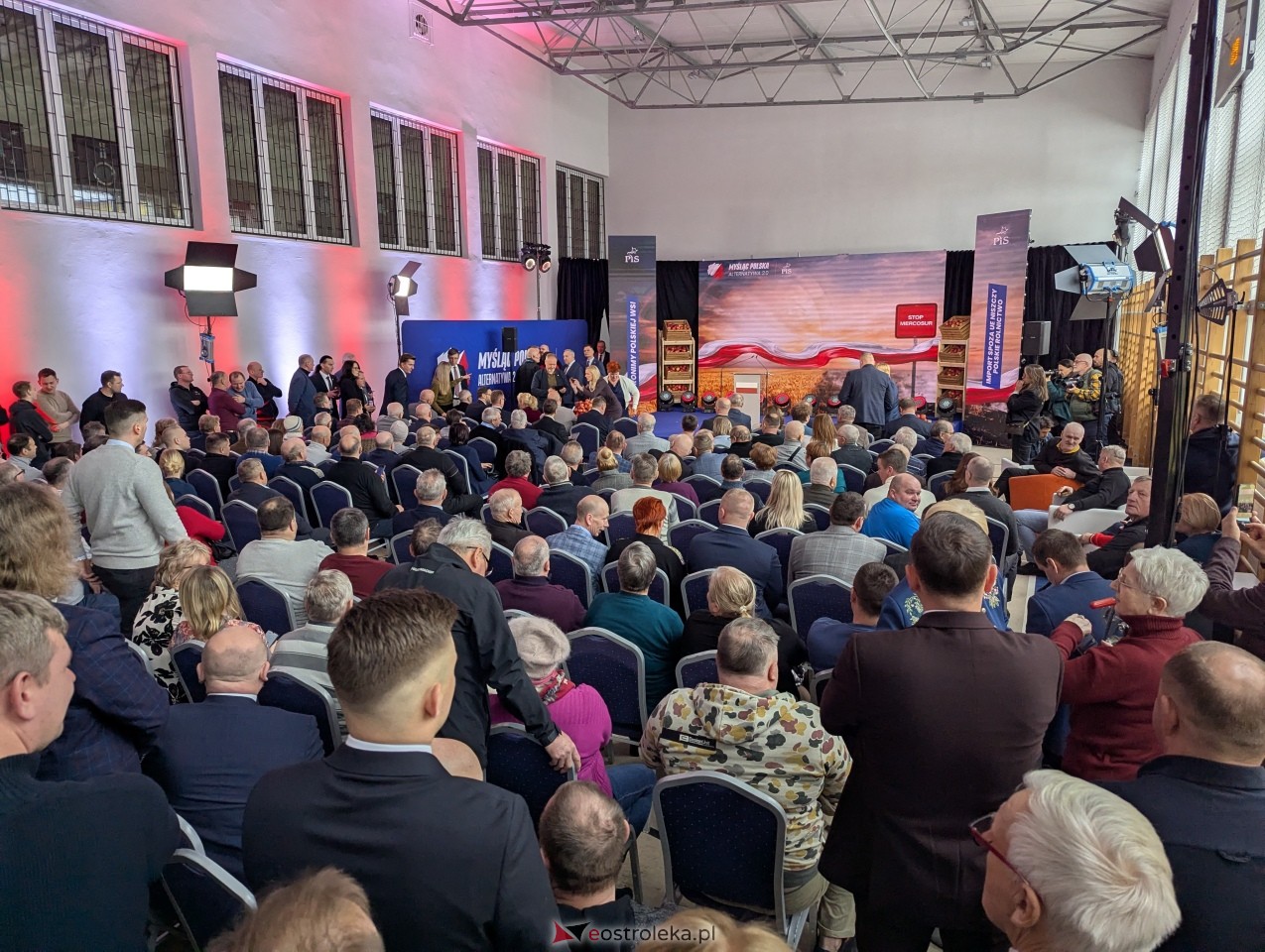 Spotkanie z Jarosławem Kaczyńskim w Starym Lubotyniu [24.01.2026] - zdjęcie #33 - eOstroleka.pl