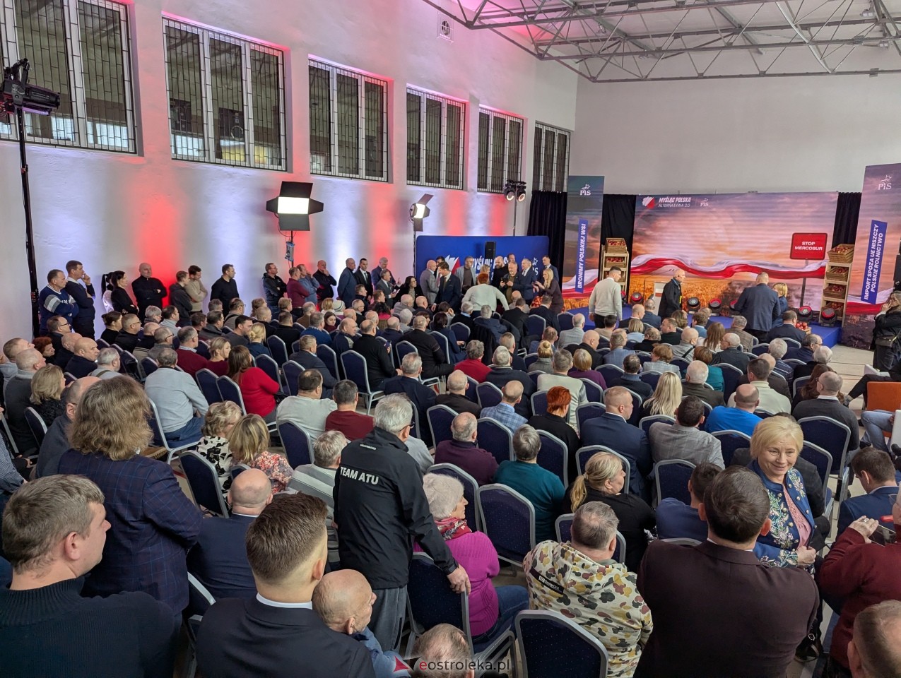 Spotkanie z Jarosławem Kaczyńskim w Starym Lubotyniu [24.01.2026] - zdjęcie #29 - eOstroleka.pl