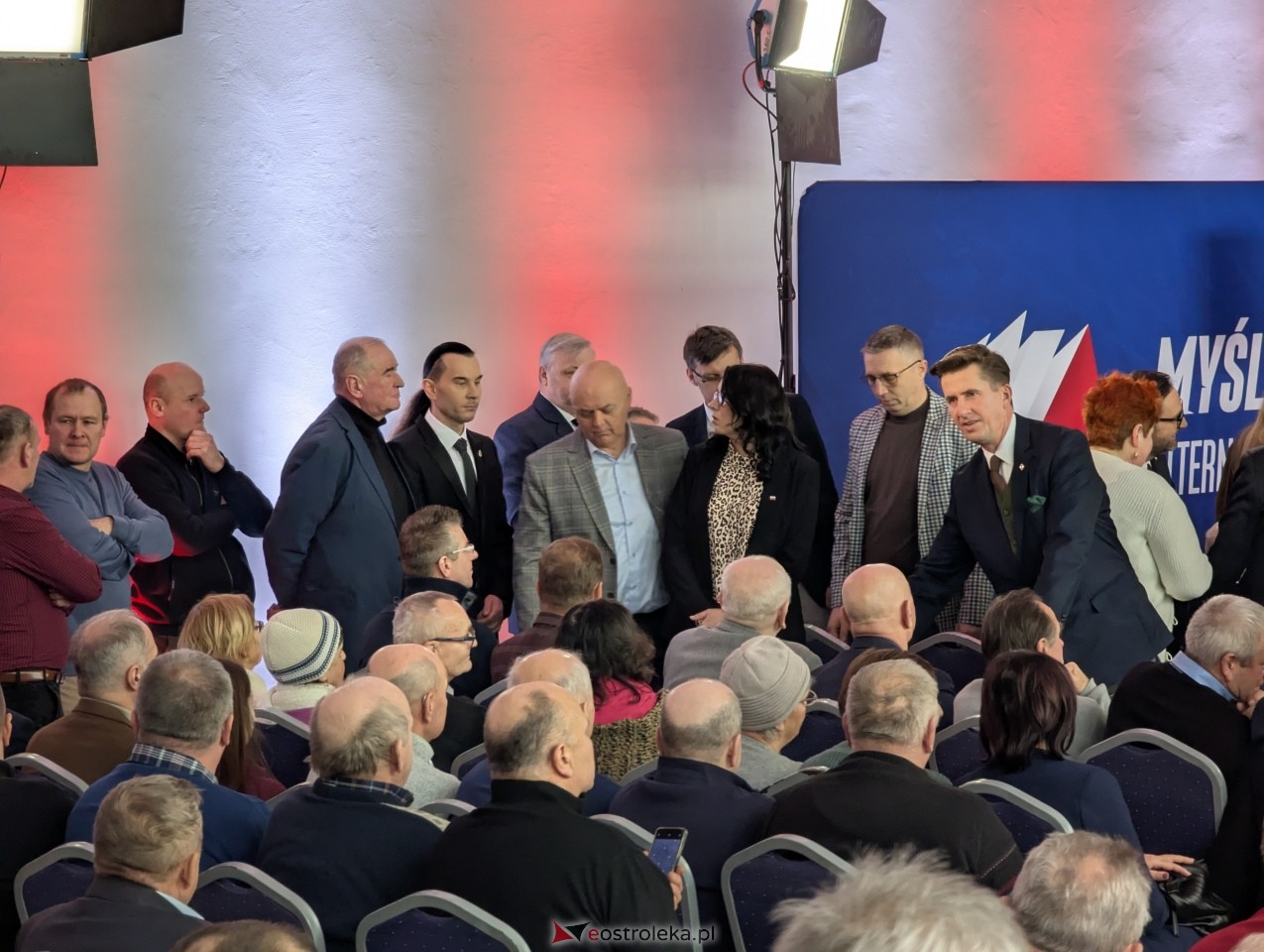 Spotkanie z Jarosławem Kaczyńskim w Starym Lubotyniu [24.01.2026] - zdjęcie #28 - eOstroleka.pl